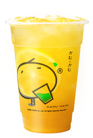 ชาเขียวน้ำผึ้งเลมอน (กลาง)